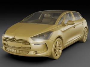 citroen ds5 3D Model