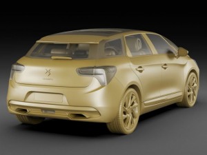 citroen ds5 3D Model