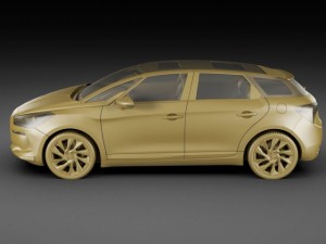 citroen ds5 3D Model