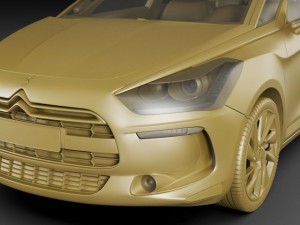 citroen ds5 3D Model