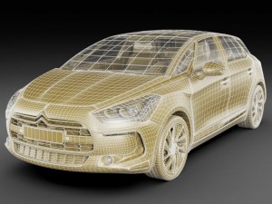 citroen ds5 3D Model