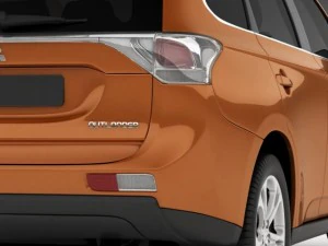 mitsubishi outlander 2013 3D Model