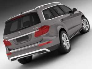mercedes gl 2013 3D Model