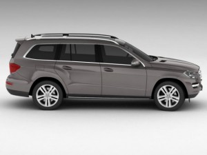 mercedes gl 2013 3D Model
