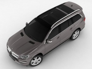 mercedes gl 2013 3D Model
