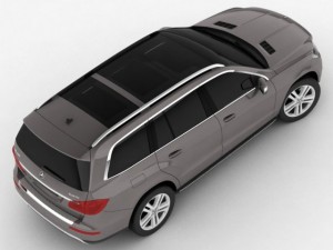 mercedes gl 2013 3D Model
