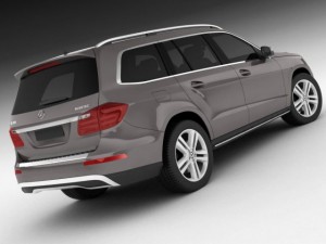 mercedes gl 2013 3D Model