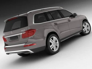 mercedes gl 2013 3D Model