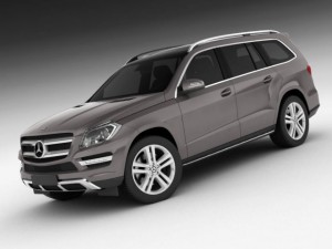 mercedes gl 2013 3D Model