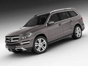 mercedes gl 2013 3D Model
