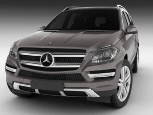 mercedes gl 2013 3D Model