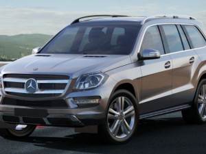 mercedes gl 2013 3D Model