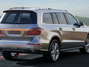 mercedes gl 2013 3D Model