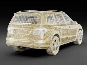mercedes gl 2013 3D Model