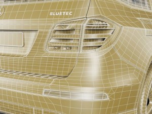 mercedes gl 2013 3D Model