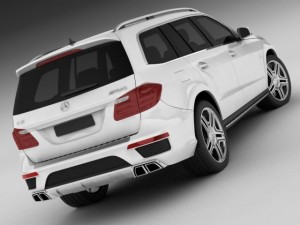 mercedes gl amg 2013 3Dモデル