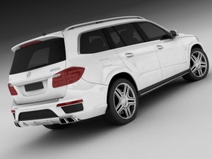 mercedes gl amg 2013 3Dモデル