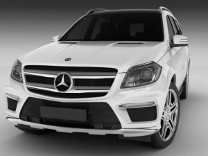 mercedes gl amg 2013 3Dモデル