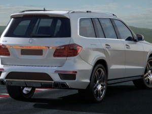 mercedes gl amg 2013 3Dモデル