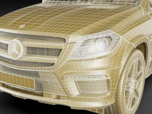 mercedes gl amg 2013 3Dモデル