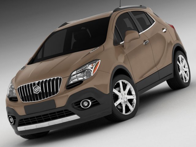 buick encore Modèle 3D .c4d .max .obj .3ds .fbx .stl .blend