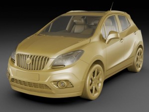 buick encore Modèle 3D