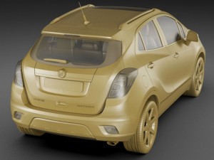 buick encore Modèle 3D