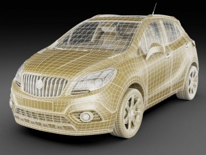 buick encore Modèle 3D