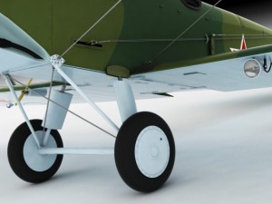 polikarpov po2 soviet biplane 3D Модель