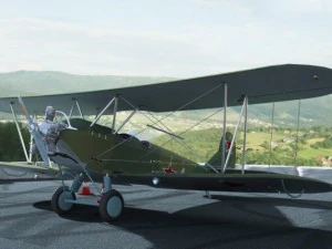 polikarpov po2 soviet biplane 3D Model