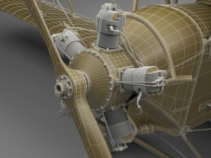polikarpov po2 soviet biplane 3D Модель