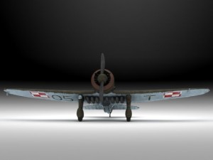 pzl 23 karas light bomber 3D 模型
