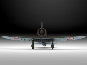 pzl 23 karas light bomber 3D Model
