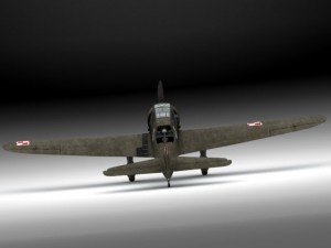 pzl 23 karas light bomber 3D 模型