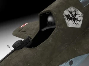 pzl 23 karas light bomber 3D Model
