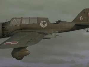 pzl 23 karas light bomber 3D Model