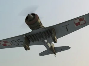 pzl 23 karas light bomber 3D Model