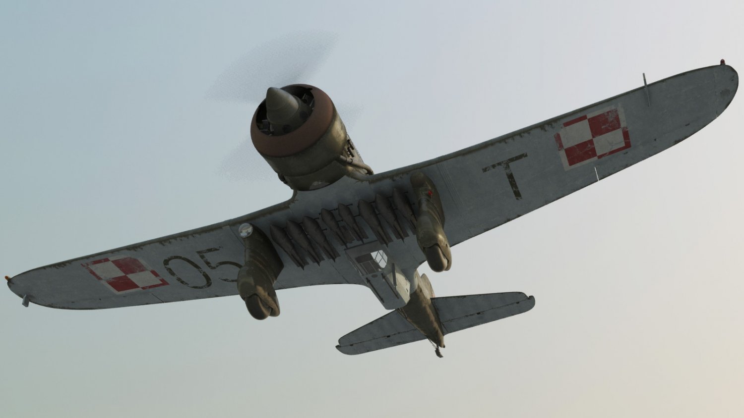 pzl 23 karas light bomber  3D Model