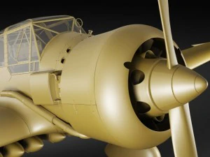 pzl 23 karas light bomber 3D Model