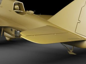 pzl 23 karas light bomber 3D Model