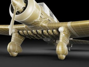 pzl 23 karas light bomber 3D Model