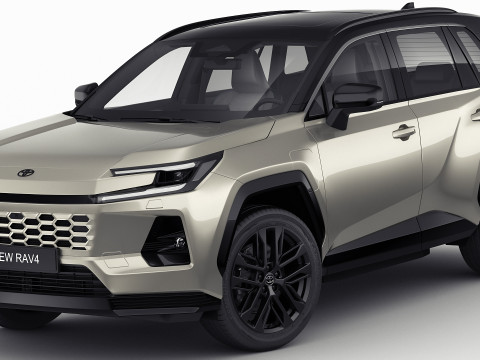 Toyota RAV4 PHEV 2026 3Dモデル
