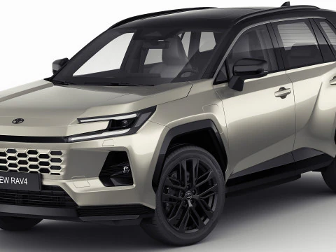 Toyota RAV4 PHEV 2026 3D Model