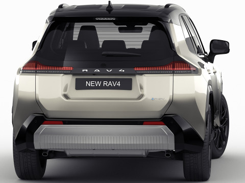 Toyota RAV4 PHEV 2026 3Dモデル