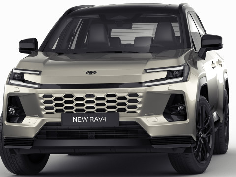 Toyota RAV4 PHEV 2026 3Dモデル