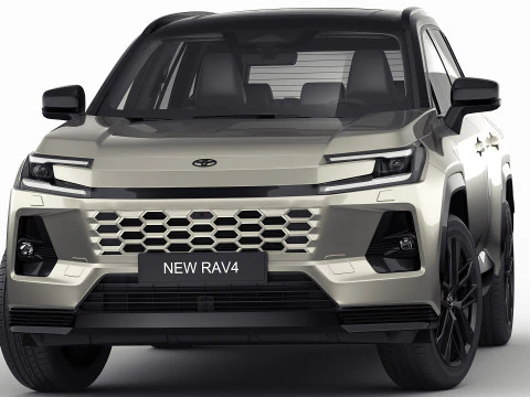 Toyota RAV4 PHEV 2026 3D Model