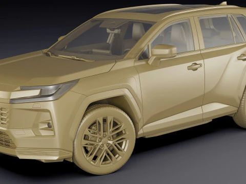 Toyota RAV4 PHEV 2026 3D Model
