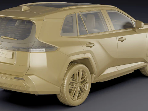 Toyota RAV4 PHEV 2026 3D Model