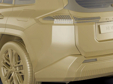Toyota RAV4 PHEV 2026 3D Model