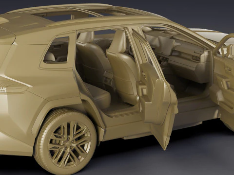 Toyota RAV4 PHEV 2026 3D Model